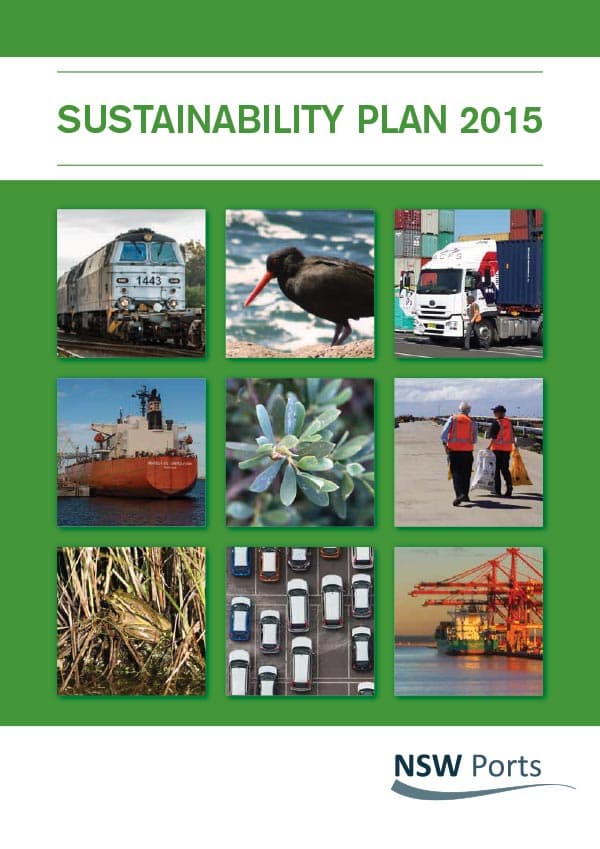 NSW Ports Sustainability Plan (2019-2021)