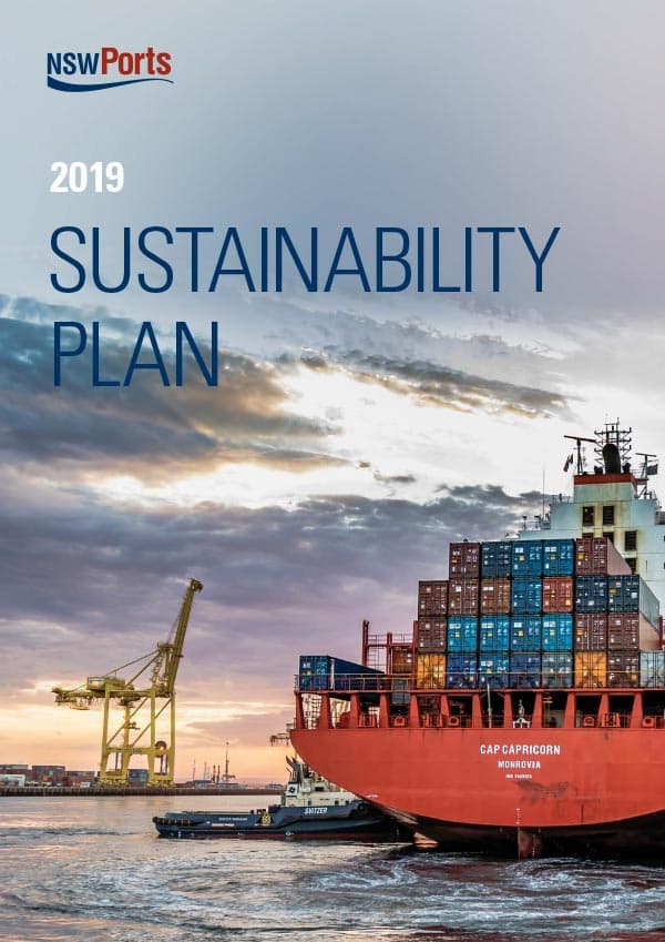 NSW Ports Sustainability Plan  (2015-2018)