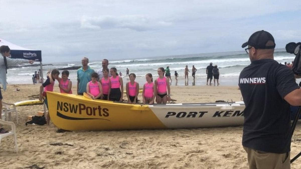 NSW Ports cements 20 year partnership with local surf life savers in Port Kembla